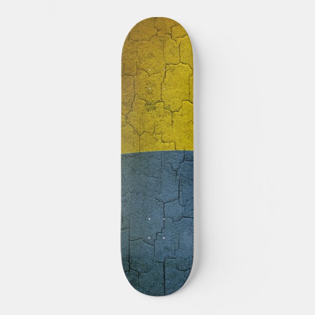Skateboard Drapeau ukrainien (Recto)