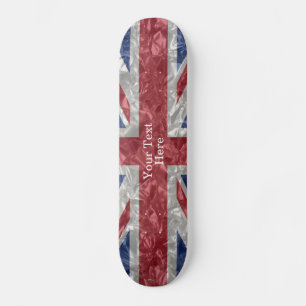 Skateboard Drapeau Union Jack - Crinké