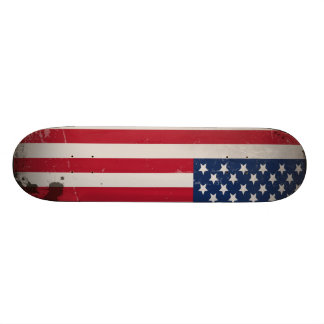 Skateboard Drapeau vintage des États-Unis
