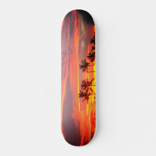 Skateboard Dreamical Tropical Sunset