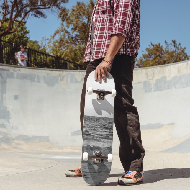 Skateboard Dreamy Capri Ocean Sunset View 2 -BW (Extérieur 2)