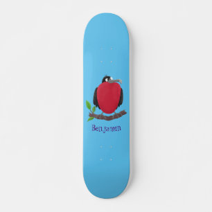 Skateboard Drôle magnifique dessin animé de frégate