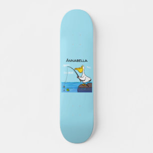 Skateboard Drôle pélican de pêche