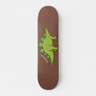 Skateboard Drôle stegosaurus dinosaure dessin animé