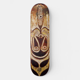 Skateboard du Bouclier tribal maori
