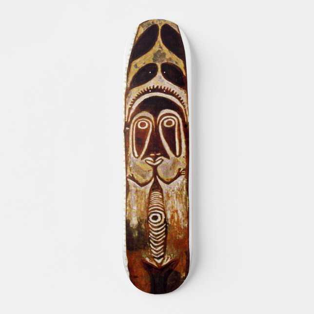 Skateboard du Bouclier tribal maori (Devant)