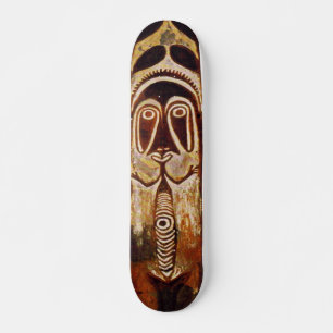 Skateboard du Bouclier tribal maori
