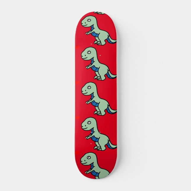 Skateboard DUNNY DINOSUAR ART Skateboards (Devant)