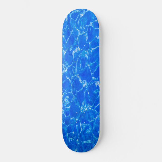 Skateboard Eau Bleue Fraîche (Recto)