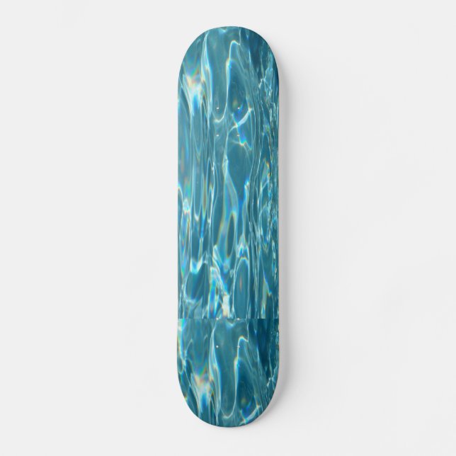Skateboard eau calme (Recto)