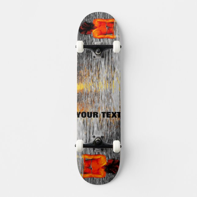 Skateboard ~Eau Cool~ PONT DE SKATE, CUSTOMISEZ-LE ! (Recto)