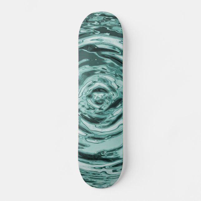 Skateboard Eau Turquoise (Recto)