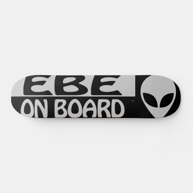 SKATEBOARD EBE À BORD (Horz)