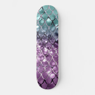 Skateboard Échelles de sirènes sur la Parties scintillant M
