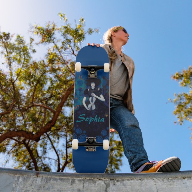 Skateboard Échos du silence : la chanson guérisseuse d'un vio (Extérieur 1)