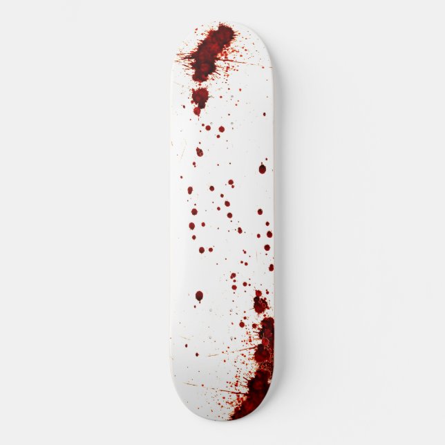 Skateboard Éclaboussure de sang sur le mur (Recto)