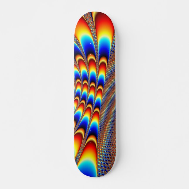 Skateboard Éclat fractal (Devant)