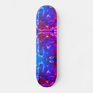 Skateboard Éclat rouge