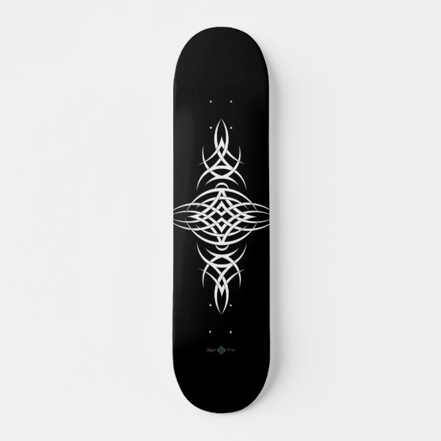 Skateboard Éclipse Tribale (Devant)
