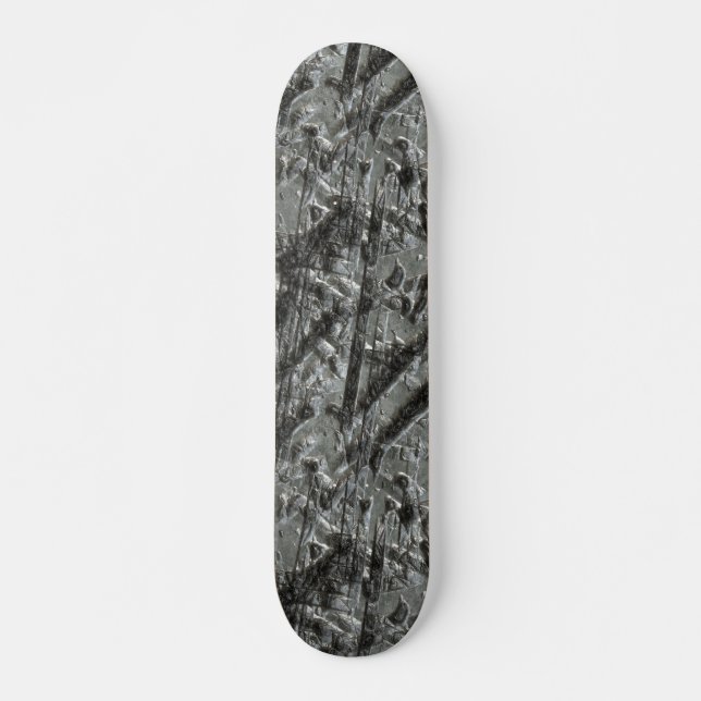 Skateboard Écorché & Marqué 1 (Devant)