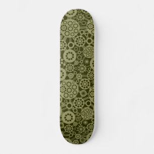 Skateboard Écosystème - Khaki sur l'olive foncée