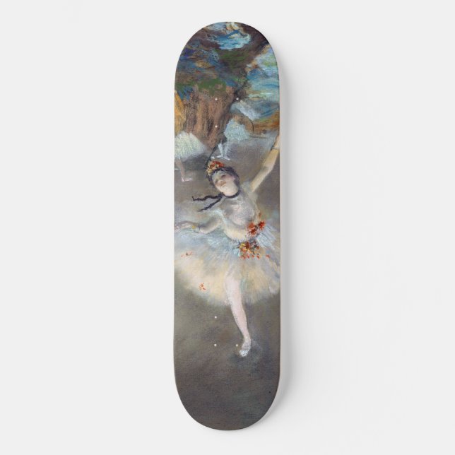 Skateboard Edgar Degas - L'Étoile / Danseur sur scène (Recto)