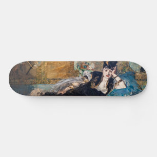 Skateboard Edouard Manet - Lady avec fans