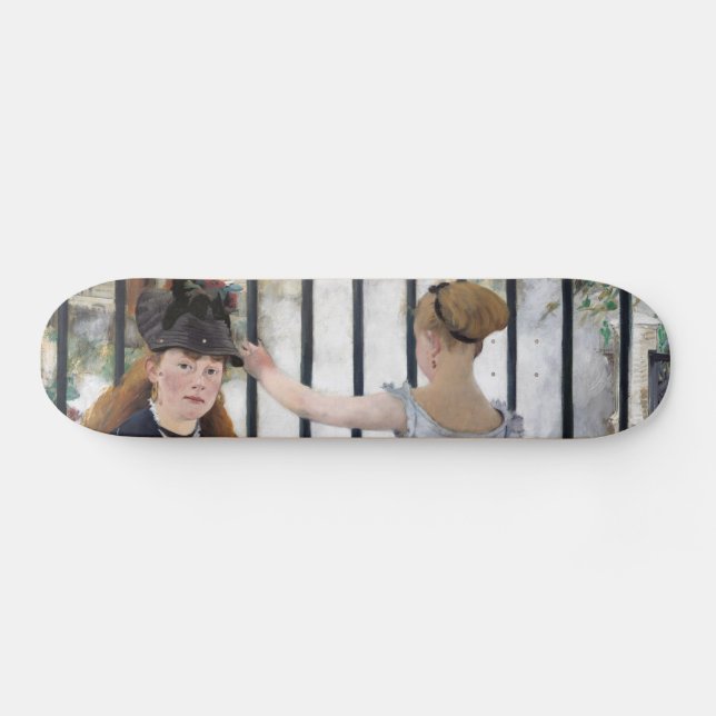 Skateboard Edouard Manet - Le Chemin De Fer (Horz)