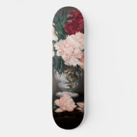 Edouard Manet - Vase de pivoines sur petit piédest