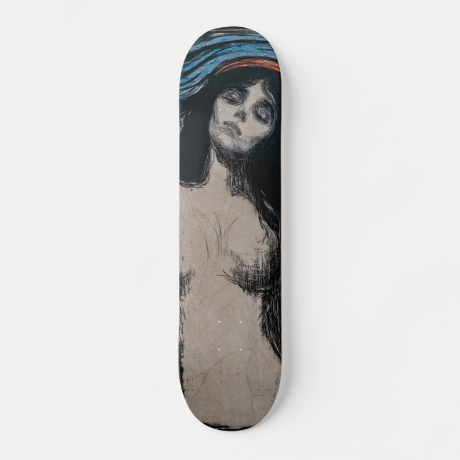 Skateboard Edvard Munch - Madonna Lithographie (Recto)