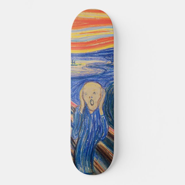 Skateboard Edvard Munch - The Scream 1895 (Recto)