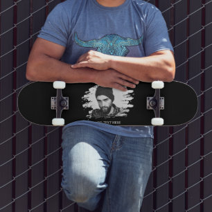 Skateboard Effet photo personnalisé moderne
