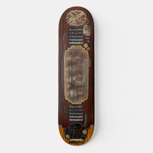 Skateboard Effrayant - Apocalyptique - Obéissance et Conformi (Recto)