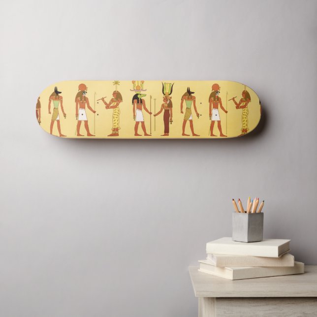 Skateboard Egyptian Gods And Goddesses (Art mural (Horz))