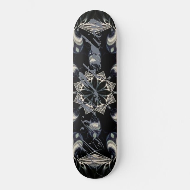 Skateboard Elégant Mandala (Recto)