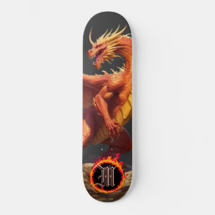 Skateboard *~* Élément AP88 Flamme de pomme de dragon élément