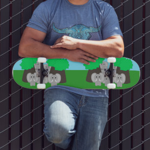 Skateboard Eléphants