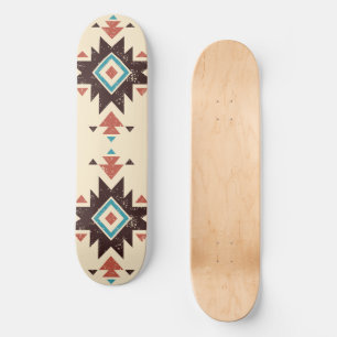 Skateboard Emblème diamant boho