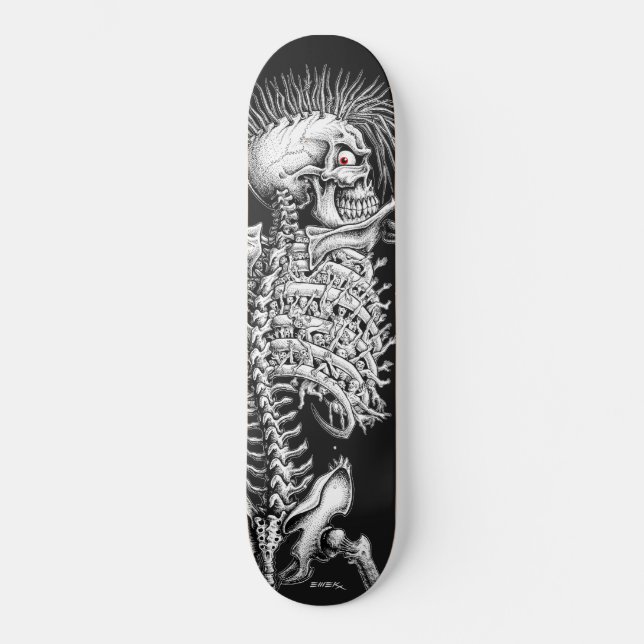 Skateboard Emek "Âme-Voleuse" (Recto)