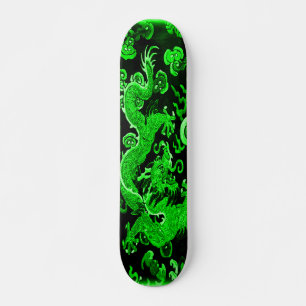 Skateboard Emerald Emperor Dragon Element Custom Pro Board