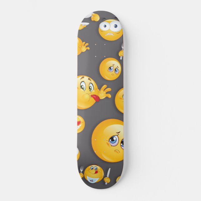 Skateboard Emoji Pattern 2 (Recto)