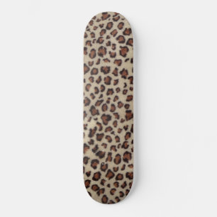 Skateboard Empreinte de léopard