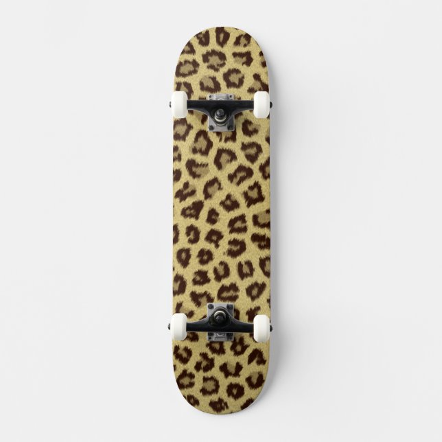 Skateboard Empreinte de léopard génial / Big Cat (Recto)