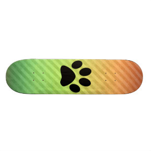 Skateboard Empreinte de patte