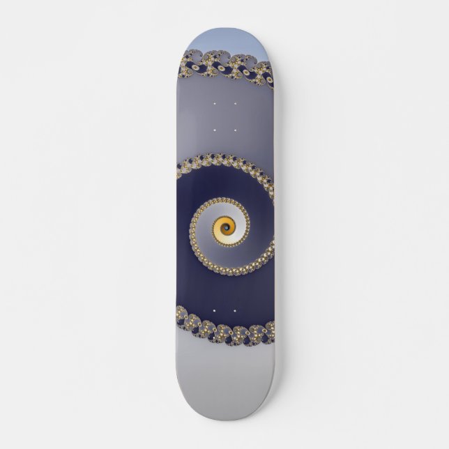 Skateboard En bas - Skate fractal (Devant)