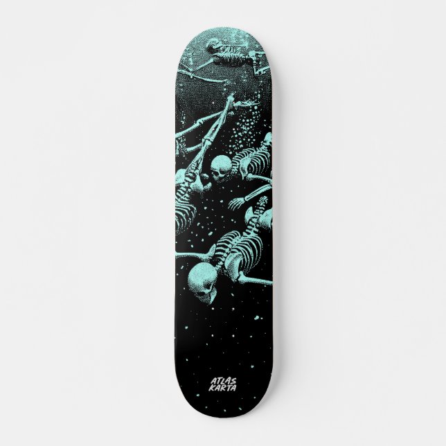 Skateboard En profondeur vers le bas (Devant)