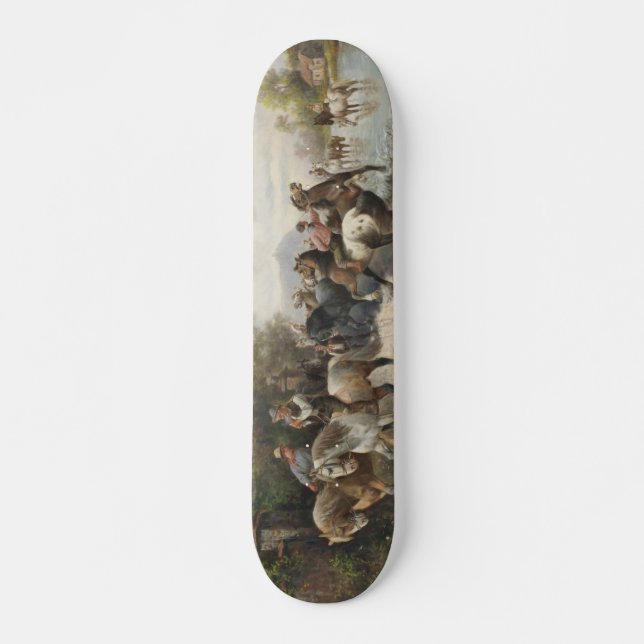 Skateboard En route pour la Foire du Cheval (Devant)