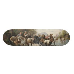 Skateboard En route pour la Foire du Cheval