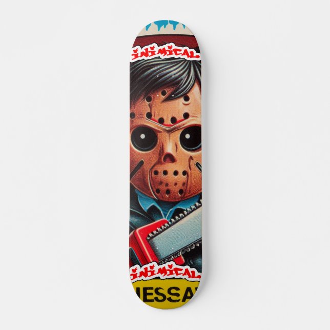 Skateboard Enfant à tronçonneuse (Devant)