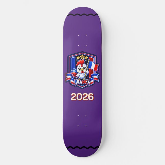 Skateboard Enfants de France (Recto)